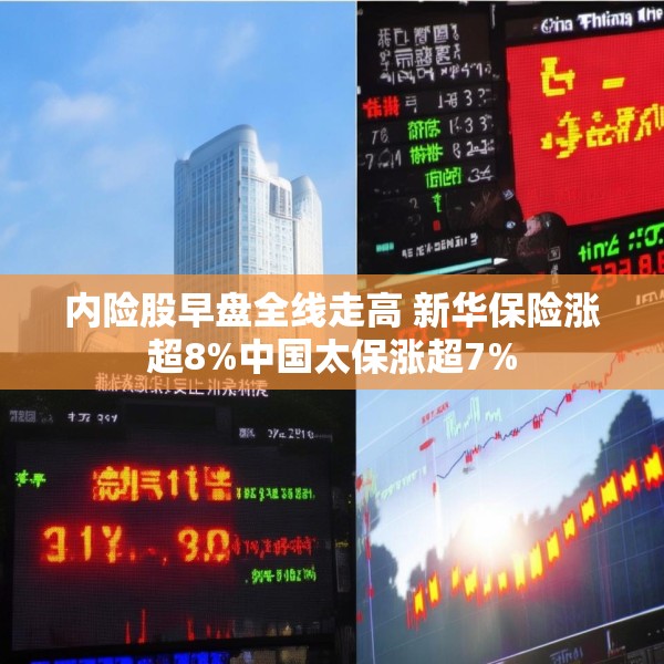 内险股早盘全线走高 新华保险涨超8%中国太保涨超7%