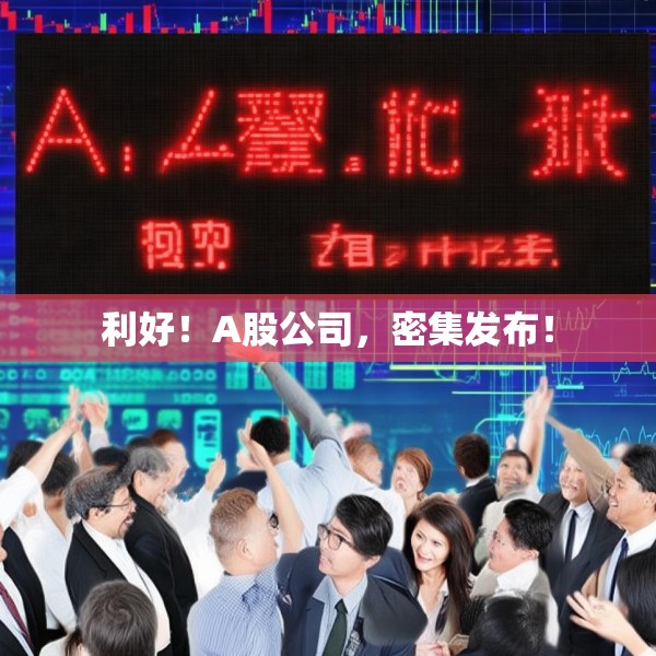 利好！A股公司，密集发布！