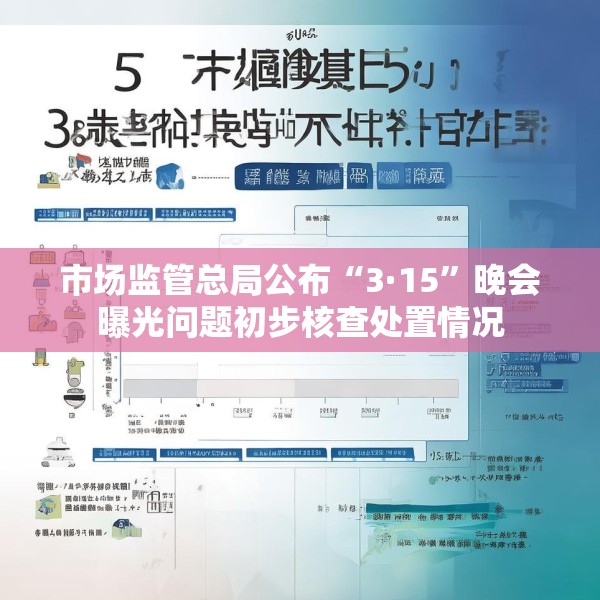 市场监管总局公布“3·15”晚会曝光问题初步核查处置情况