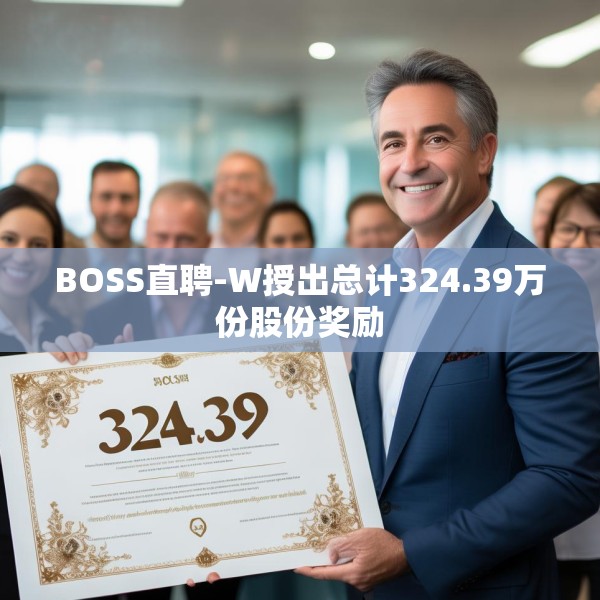 BOSS直聘-W授出总计324.39万份股份奖励