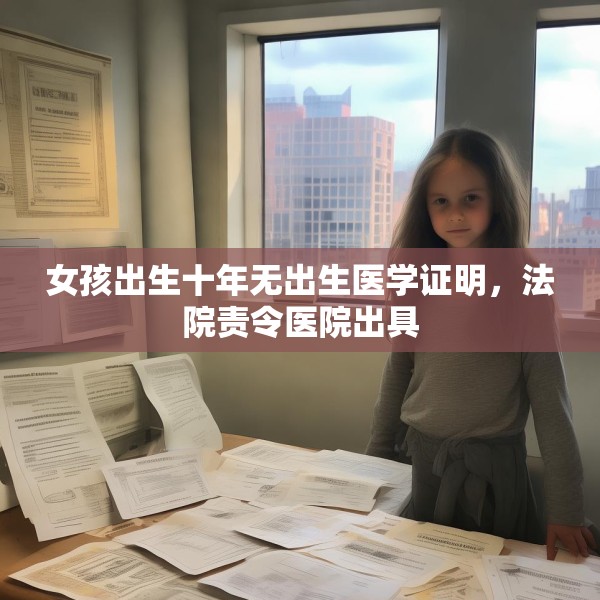 女孩出生十年无出生医学证明，法院责令医院出具
