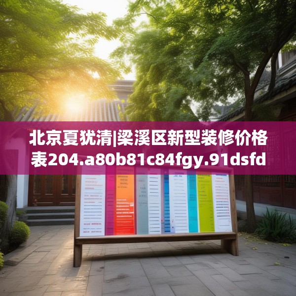 北京夏犹清|梁溪区新型装修价格表204.a80b81c84fgy.91dsfds