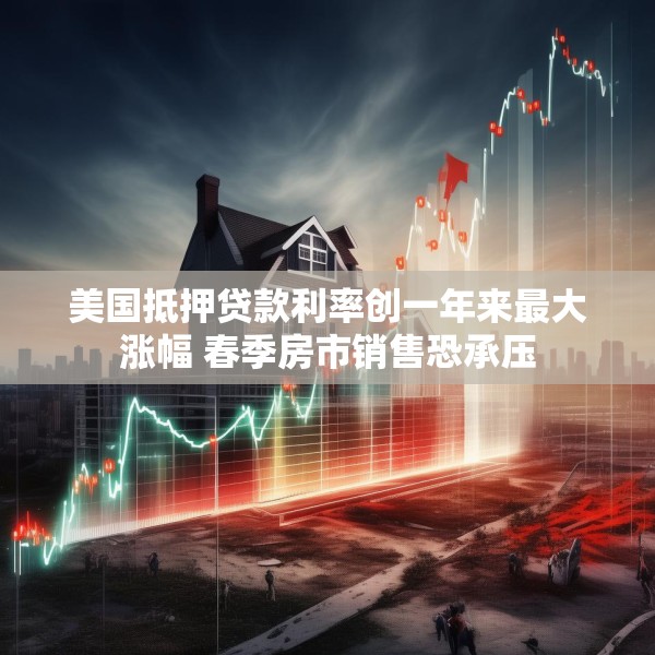 美国抵押贷款利率创一年来最大涨幅 春季房市销售恐承压