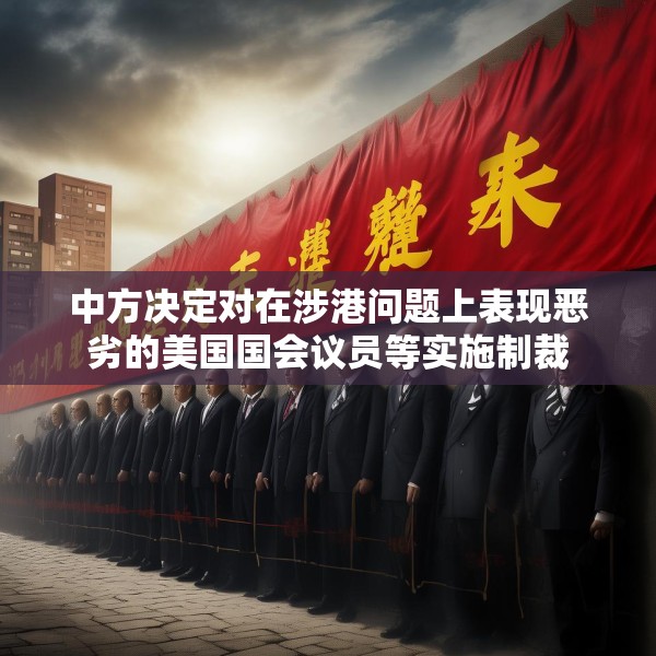 中方决定对在涉港问题上表现恶劣的美国国会议员等实施制裁