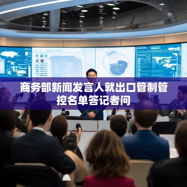商务部新闻发言人就出口管制管控名单答记者问