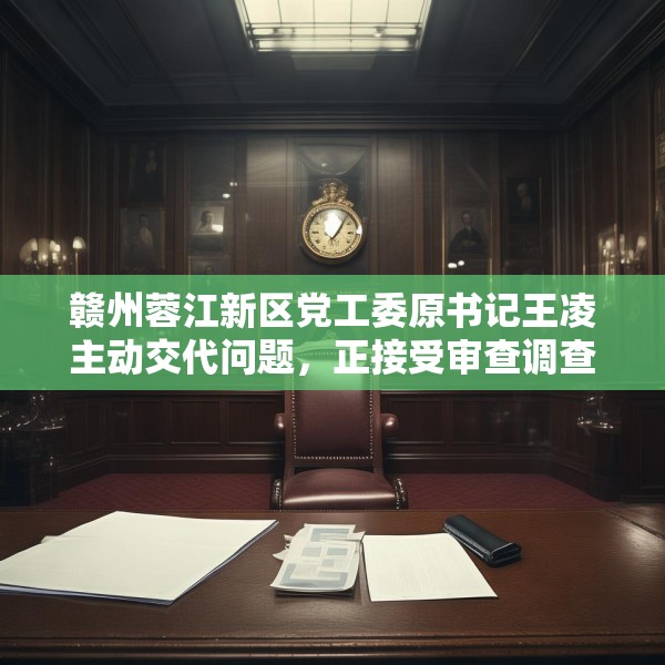 赣州蓉江新区党工委原书记王凌主动交代问题，正接受审查调查