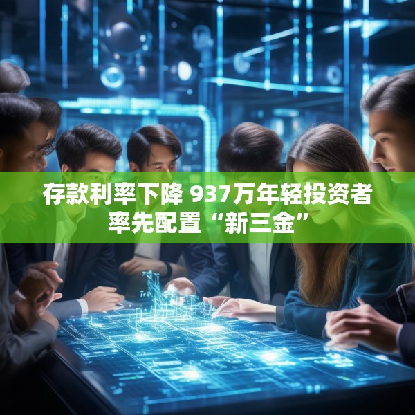 存款利率下降 937万年轻投资者率先配置“新三金”