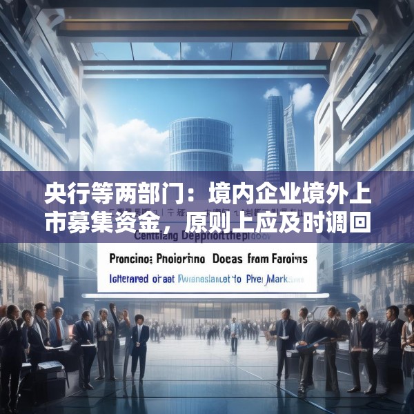 央行等两部门：境内企业境外上市募集资金，原则上应及时调回境内