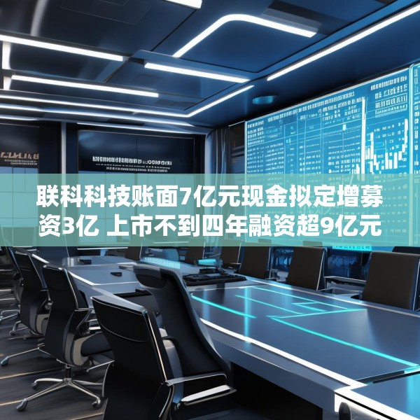 联科科技账面7亿元现金拟定增募资3亿 上市不到四年融资超9亿元