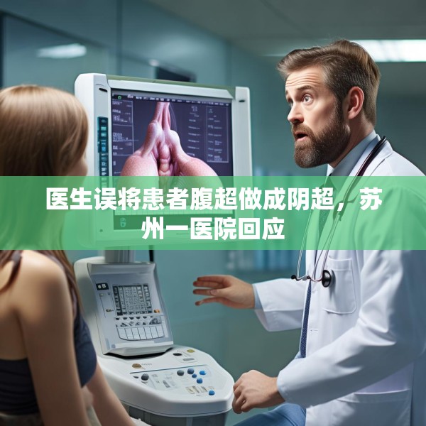 医生误将患者腹超做成阴超，苏州一医院回应