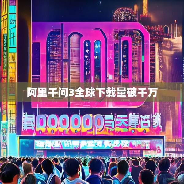阿里千问3全球下载量破千万