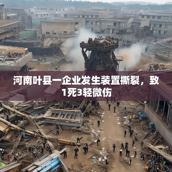河南叶县一企业发生装置撕裂，致1死3轻微伤