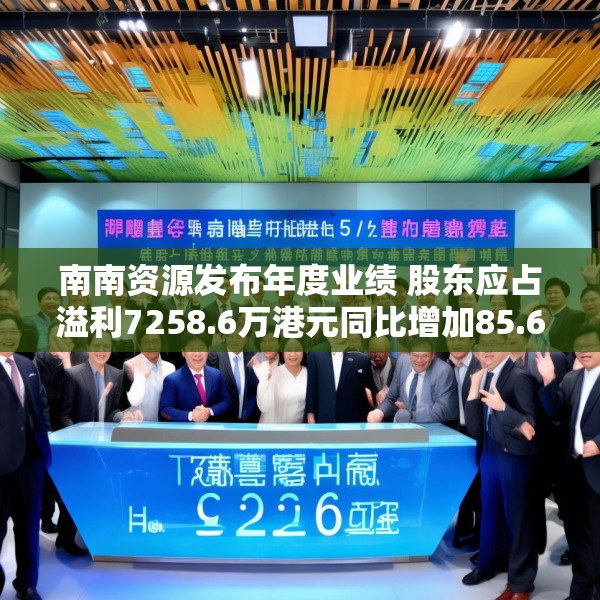 南南资源发布年度业绩 股东应占溢利7258.6万港元同比增加85.67%