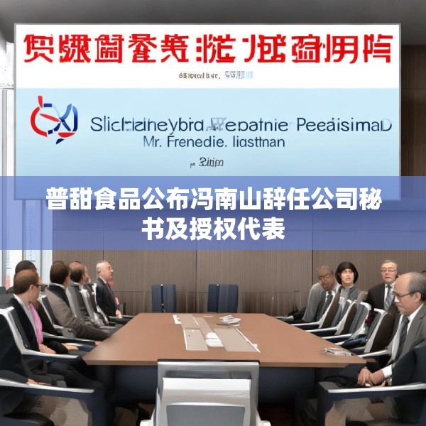 普甜食品公布冯南山辞任公司秘书及授权代表