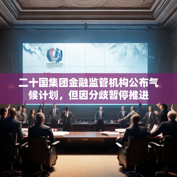 二十国集团金融监管机构公布气候计划，但因分歧暂停推进